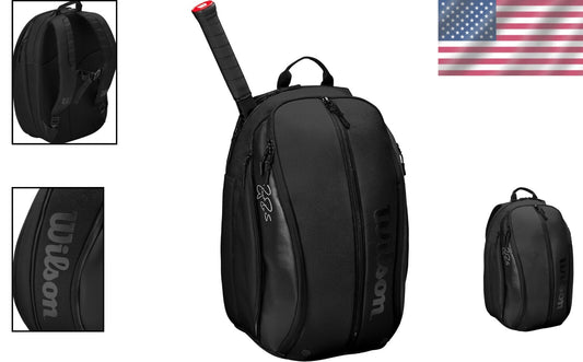 Functional Tennis Backpack - 2-Racket Compartment with Thermoguard Pocket
