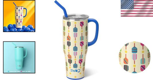 40oz BPA-Free Travel Mug with Comfort Handle - Perfect Gift for Any Occasion