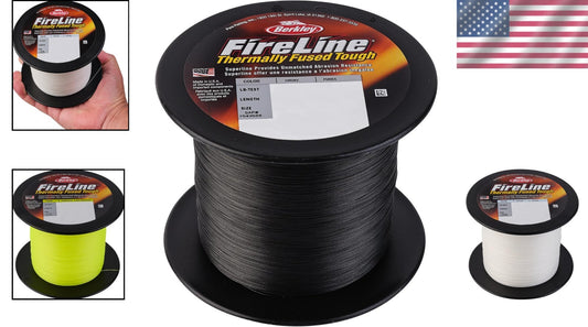 1500yd Fireline Braided Fishing Line 20lb - Unmatched Sensitivity & Strength