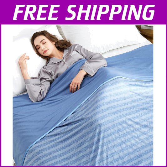 Arc-Chill 90"x90" Cooling Blanket with Uplifting Breathability for Summer