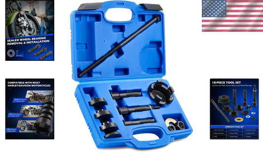 Complete Wheel Bearing Maintenance Kit for Harley Davidson Motorcycles 2000-2020