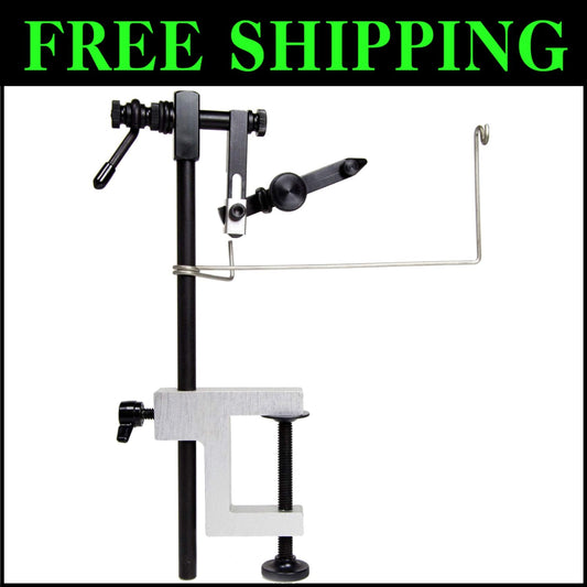Affordable Odyssey Fly Tying Vise - Durable, Rotating Design for Fly Tyers