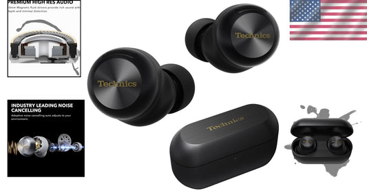 Dolby Atmos Wireless Earbuds with Adaptive Noise Cancelling - 10hr Battery Life