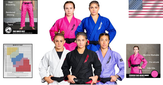 Ultra-Light Women's IBJJF Approved BJJ GI - Perfect Fit for Every Training