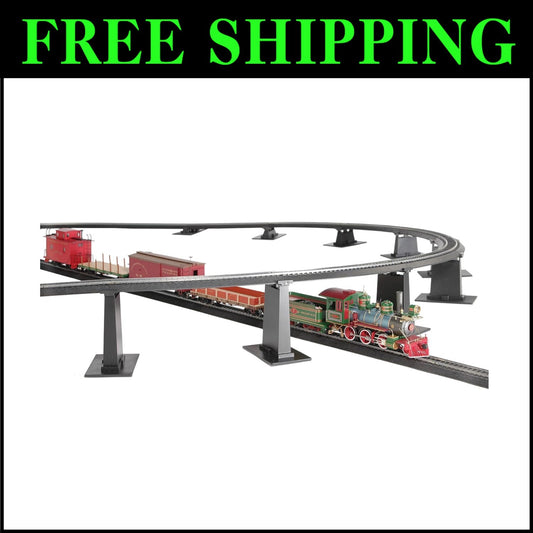 Customizable 18 PC E-Z Track Pier Set - Ideal for HO & On30 Train Layouts