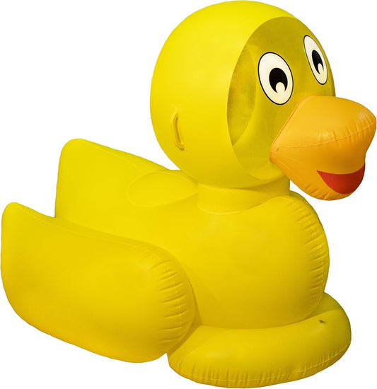 Extra Large Inflatable Duck Ride-On Lounge Float - Perfect for Summer Parties