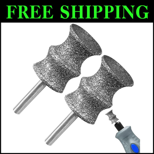 Diamond Dog Nail Grinder Bits - Professional 1/8'' Rotary Tool Attachment
