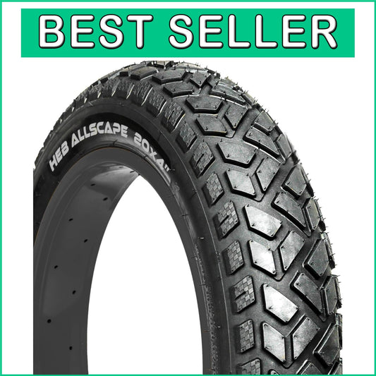 20x4 Fat Tire E-Bike Tire with Directional Tread - Superior Grip and Handling