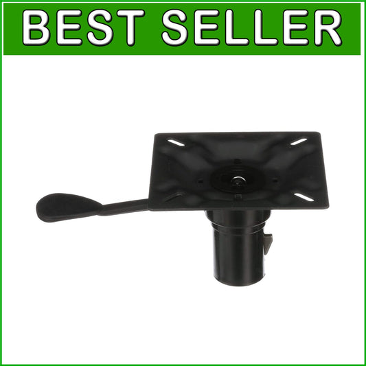 Adjustable Boat Seat Mount with 3-Degree Tilt - Durable Steel Construction