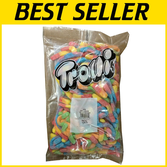 Delicious 5 Pound Large Sour Brite Crawlers - A Must-Have for Candy Buffets