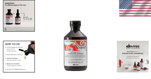 Natural Energizing Shampoo - Gentle Cleansing for Dry Hair & Scalp Rejuvenation