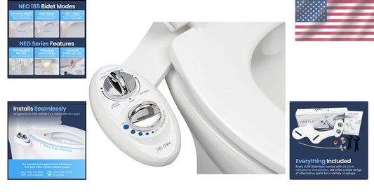 NEO 185 Self-Cleaning Bidet Attachment – Easy Installation & Durable Design