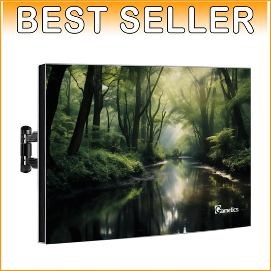 55 Inch Outdoor TV Cover - Heavy-Duty Waterproof Protection with Remote Pocket