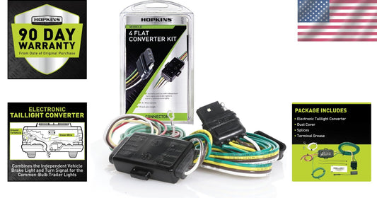 Weatherproof 72-Inch Trailer Wiring Harness - Durable & Reliable Power Output