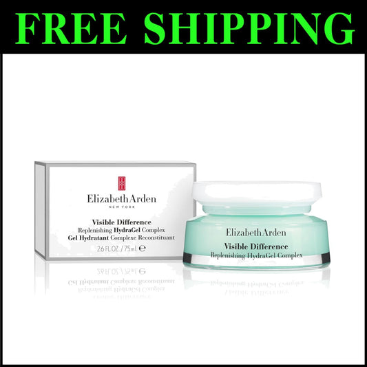 Oil-Free Daily Face Moisturizer - HydraGel Complex for Glowing Skin, 2.5 Oz