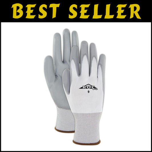 Durable 180 Pairs ROC Work Gloves Covering All Tasks - Lightweight & Comfortable