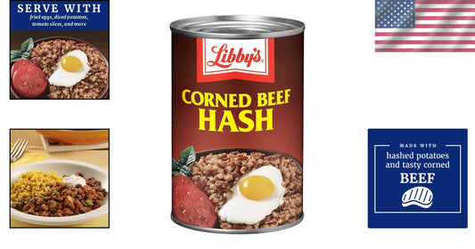 12-Pack of Savory Corned Beef Hash Cans – Perfect for Fast Cooking and Recipes
