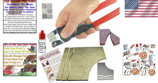 Advanced Tile Cutter with Oil for Smooth Cuts - Ideal for Professionals & DIYers