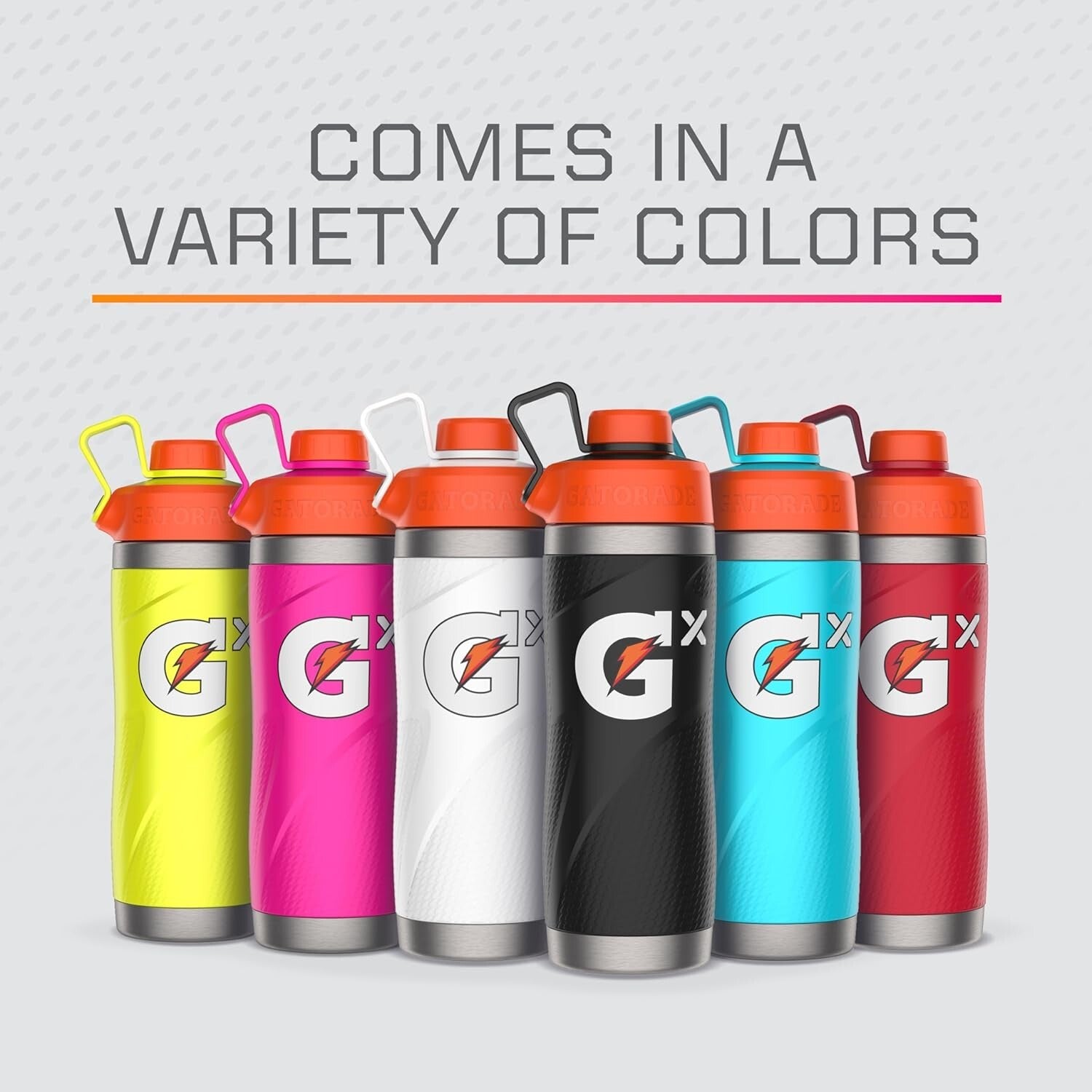 32oz Gx Wide Mouth Stainless Steel Bottle in Neon Blue - Dishwasher Safe