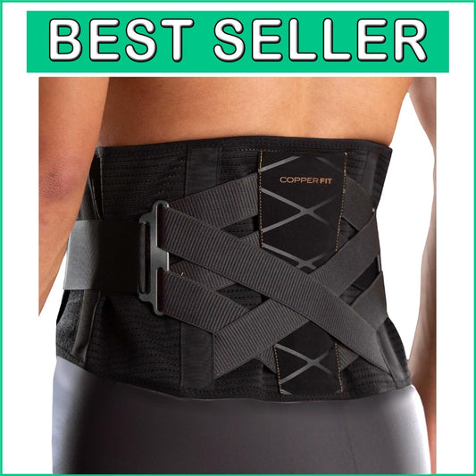 Breathable Lumbar Support Brace for Sciatica and Herniated Discs - Unisex