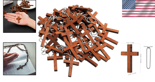 Versatile Mini Christian Cross Charms - Perfect for Jewelry Crafting & Decor