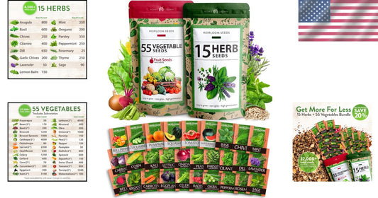 Explore 70 Varieties of Heirloom Seeds: The Ultimate Prepper’s Garden Kit