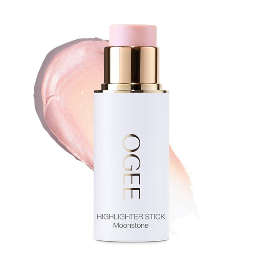 Sculpting Highlighter Stick - Certified Organic Moonstone for Flawless Skin