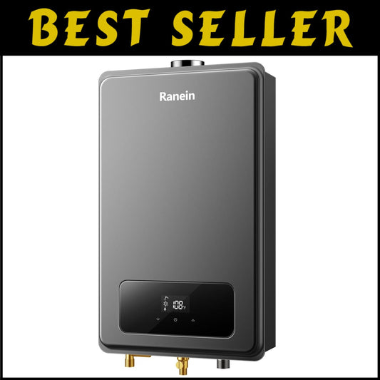 Natural Gas Tankless Water Heater - 5.3 GPM, 130,000 BTU - Unlimited Hot Water