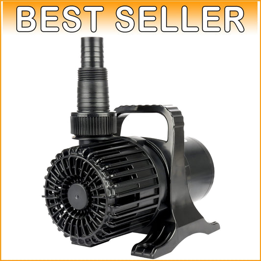 Energy-Efficient 3200GPH Fountain Pump with Over-Heat Protection & Quiet Use