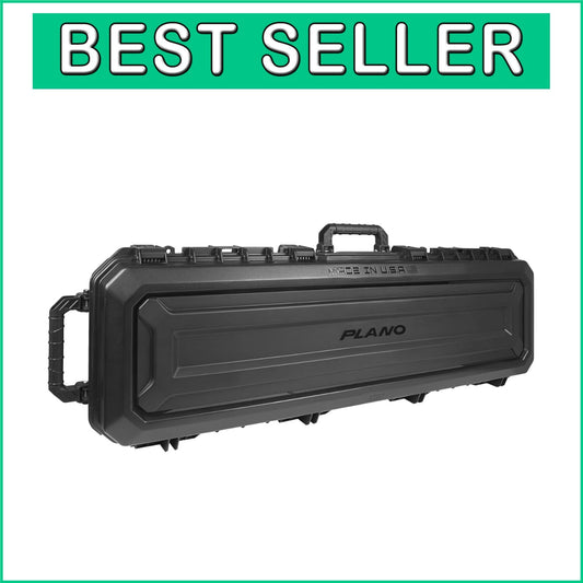 Durable Durashell 52-Inch Gun Case with Pressure Release Valve for Safety