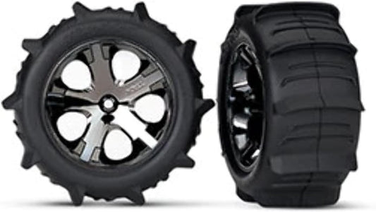 All-In-One 2.8" Paddle Tires & Pre-Glued All-Star Wheels - Conquer Sand & Snow
