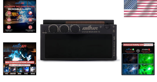 Lightweight Auto Darkening Welding Lens 2x4 - Optimal Eye Protection & Comfort