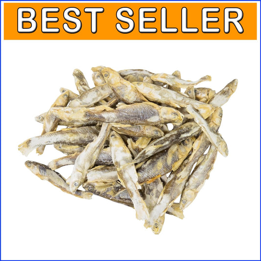 1 lb Freeze Dried Minnows - Healthy Dog and Cat Treats, Rich in Omega-3s