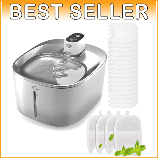 Elegant Cordless 4L Cat Water Fountain with 5-Stage Filtration & Quiet Operation