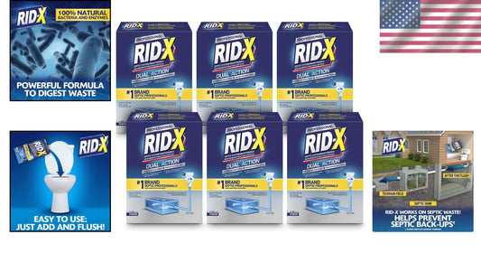 Eco-Friendly Septic Waste Breakdown Powder - 12 Months of Professional Care