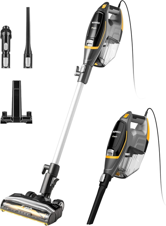 Flash Lightweight Stick Vacuum - 15KPa Powerful Suction for Versatile Cleaning