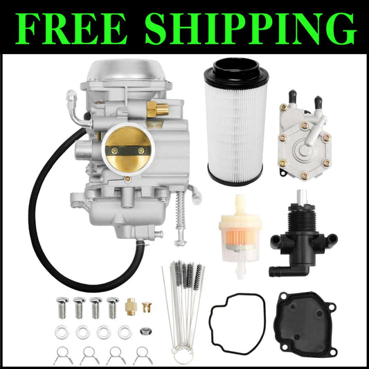 Compact Polaris Carburetor Replacement with Fuel Pump – ATV Essentials 2000-2014