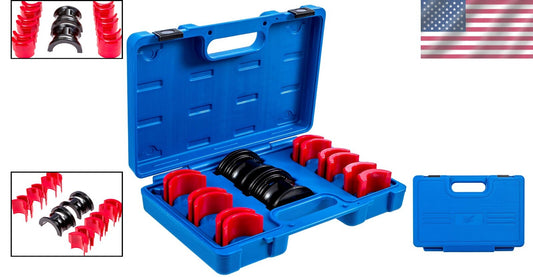 Heavy Duty 6-Piece Fork Seal Driver Tool Kit for Easier Motorcycle Maintenance
