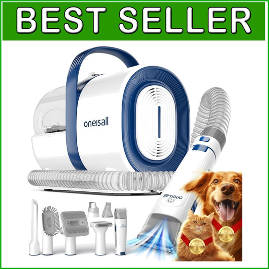 Innovative Pet Grooming Vacuum with 1.5L Dust Cup - Perfect for Hair-Free Homes