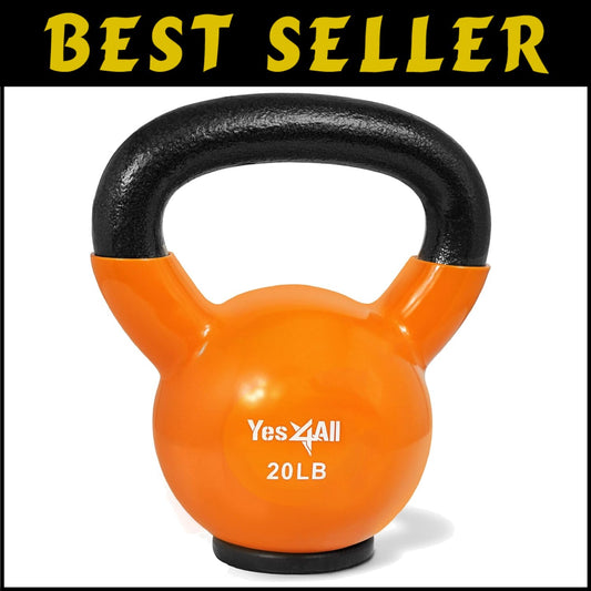 Women’s Fitness Kettlebell Set with Rubber Base | Durable Strength Training Gear