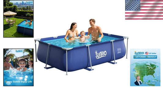Lightweight and Weather-Resistant Above Ground Pool - Perfect for Gatherings