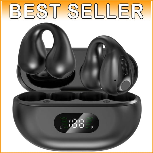 AI Translation Earbuds - 144 Languages, Real-Time, Black - Ideal for Travelers