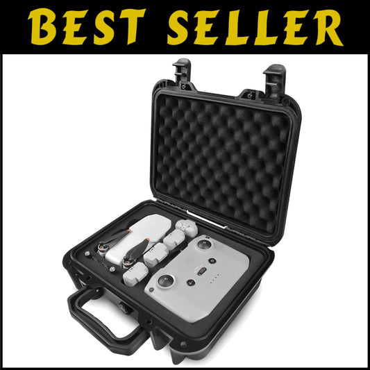 Waterproof Hard Case for DJI Mini 2/4K - Portable Drone Storage & Protection