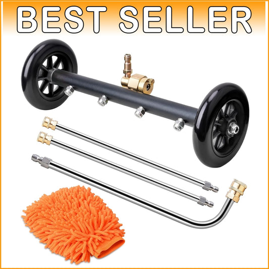 16” Pressure Washer Attachment for Undercarriage Cleaning – 4000 PSI Performance