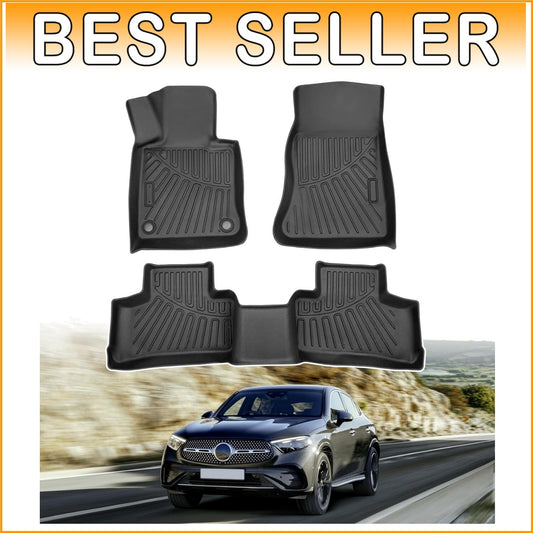 All-Weather Floor Liners for 2023–2025 Mercedes-Benz GLC 300, GLC 350e, 4Matic