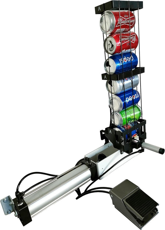 Automatic Aluminum Can Crusher with Foot Pedal - Efficient Recycling Solution