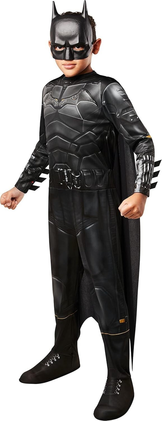 Children's Small DC Batman Costume with Detachable Cape - Superhero Adventure