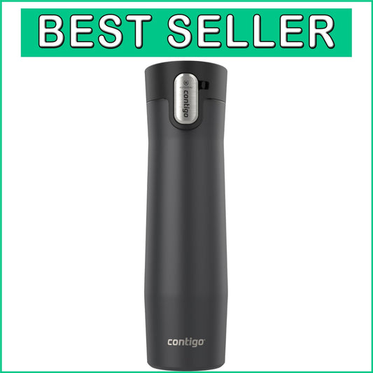 West Loop 3.0 Thermalock Travel Mug - 24oz Spill-Proof & Insulated, Matte Black