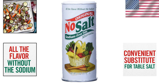Sodium-Free Salt Alternative: Flavorful 11 oz Pack of 12 for Healthier Cooking