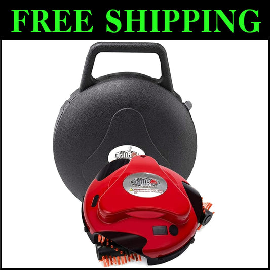 Ultimate BBQ Grill Cleaner Robot with LCD Timer – Perfect Gift for Grill Lovers
